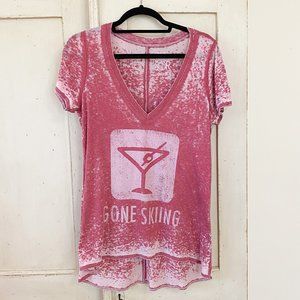 Chaser Gone Skiing Tee